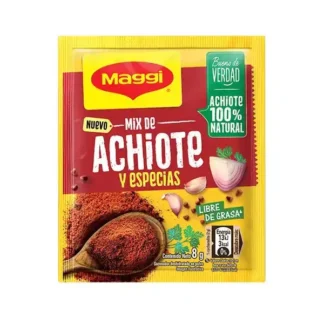 Achiote y especies ( Maggi )