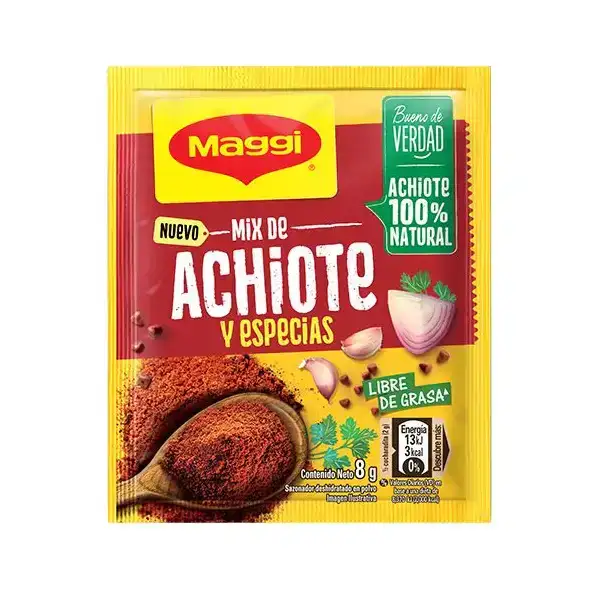 Achiote y especies ( Maggi )