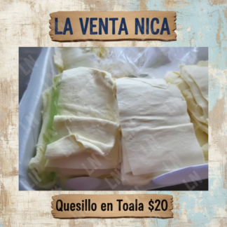Quesillo en Toallas