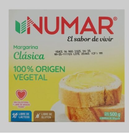 Margarina Numar- 5 Barras