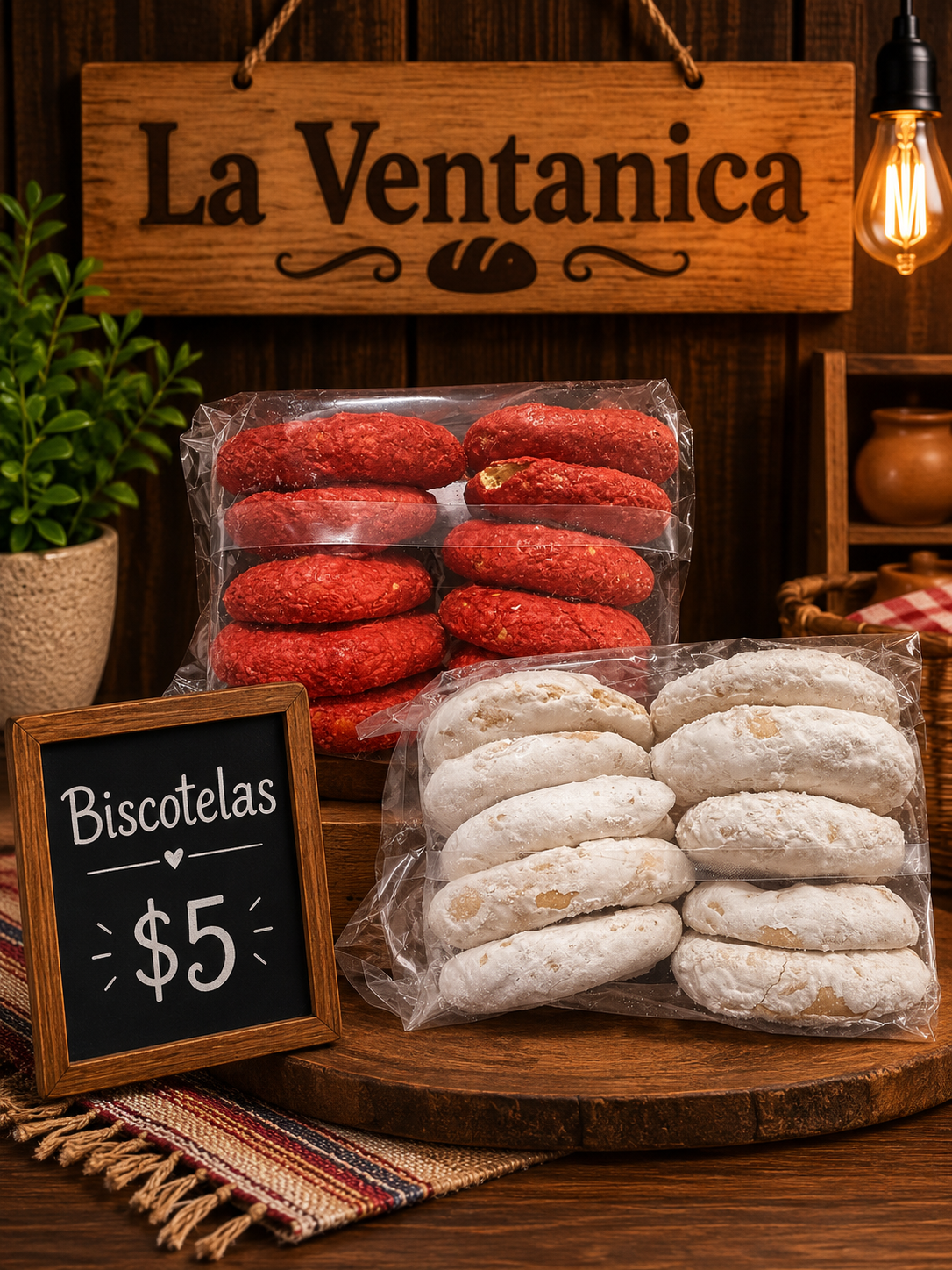 Biscotelas bañadas