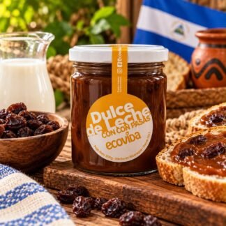 Dulce de Leche - ron con pasa - 300gr