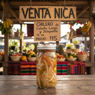 Cebolla Larga con Jalapenos