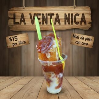 Miel Para Raspados- Piña con coco 1lb