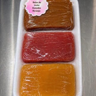 Cajeta de leche con Naranja y Guayaba