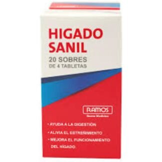 Higado Sanil - 1 Sobre
