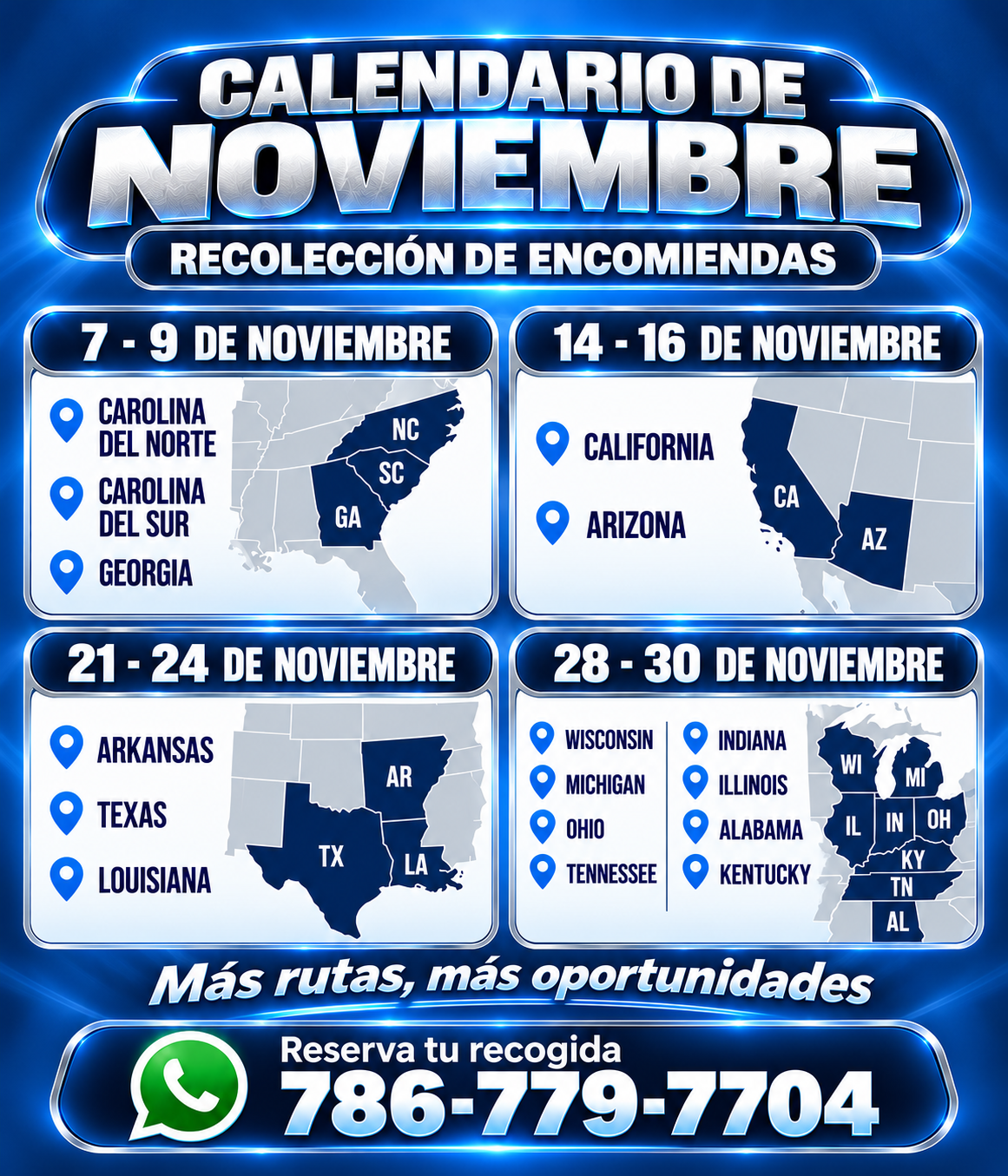 Recolectas de Encomiendas