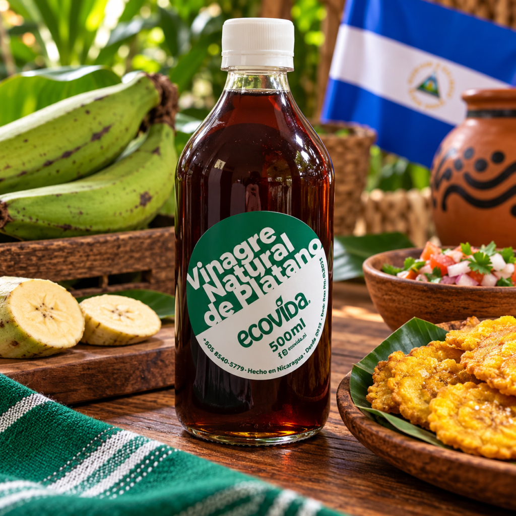 Vinagre Organico de platano